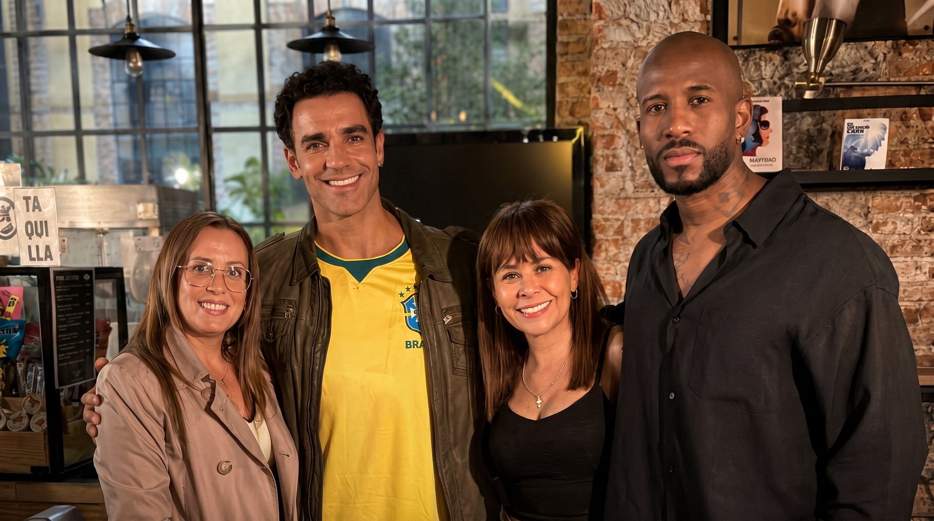 Equipo de Wow Models en set de producción